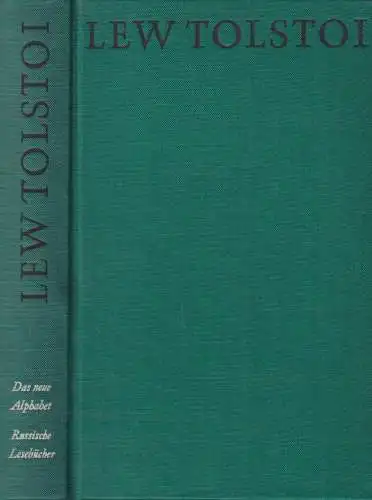 Buch: Das neue Alphabet, Russische Lesebücher. Tolstoi, 1968, Rütten & Loening