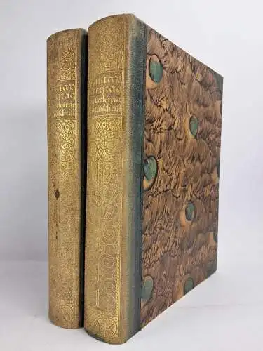 Buch: Die verlorene Handschrift 1+2, Gustav Freytag, 1923, Knaur, 2 Bände