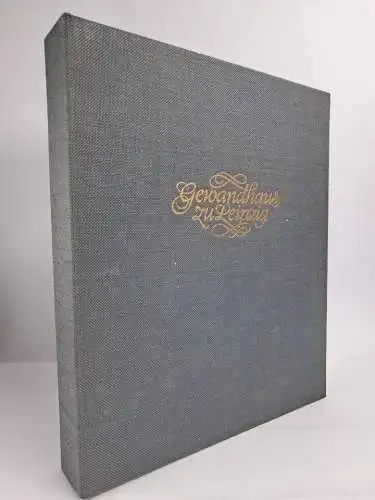 Mappe mit 15 Fotos: Gewandhaus zu Leipzig - Festliche Eröffnung 1981