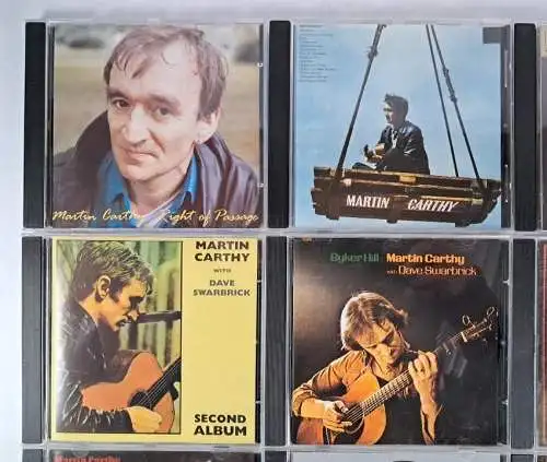 11 CDs: Martin Carthy: Prince Heathen, Crown Of Horn, Out of the Cut, Byker Hill