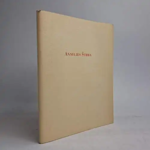 Ausstellungskatalog: Annelies Strba, 1992, Edition EIGEN + ART, signiert