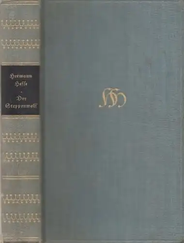 Buch: Der Steppenwolf, Hesse, Hermann. Gesammelte Werke, 1928, Fischer Verlag