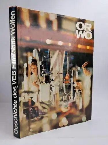 Buch: Geschichte des VEB Filmfabrik Wolfen, Schmelzer, Stein, 1969, Tribüne