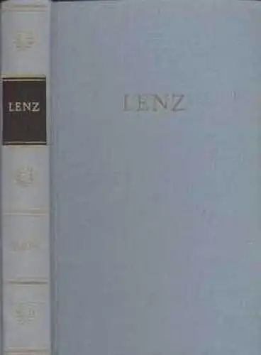 Buch: Lenz Werke in einem Band, Lenz, Jakob Michael Reinhold. 1972