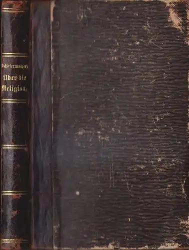Buch: Ueber die Religion, Friedrich Schleiermacher, 1868, F. A. Brockhaus