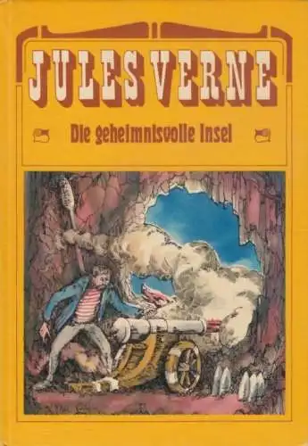 Buch: Die geheimnisvolle Insel, Verne, Jules. 1977, Verlag Neues Leben