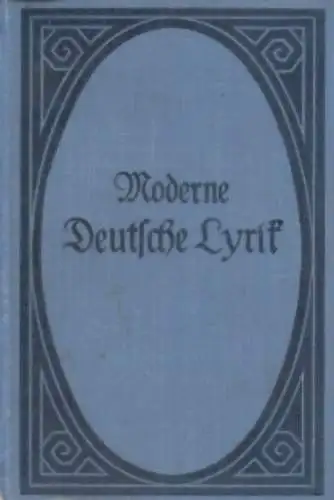 Buch: Moderne Deutsche Lyrik, Benzmann, Hans, Reclam Verlag, gebraucht, gut