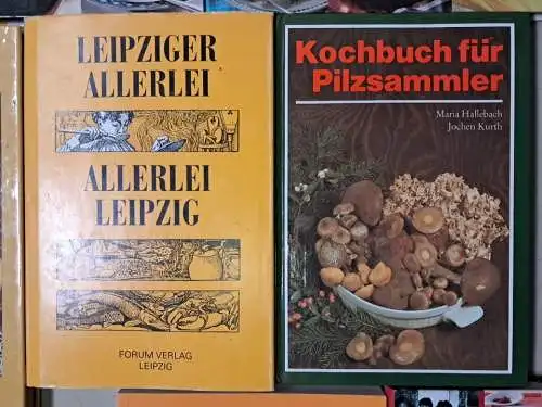 12 Bücher DDR-Kochbücher: DDR Koch- und Backbuch; Leipziger Allerlei; Soljanka..