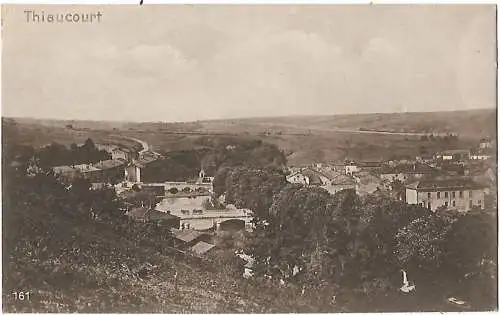AK Thiaucourt. ca. 1911, Postkarte. Serien Nr, ca. 1911, Verlag Julius Berger