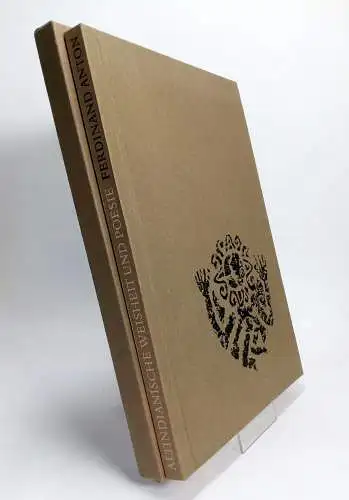 Buch: Altindianische Weisheiten und Poesie, Anton, Ferdinand, 1968, Seemann