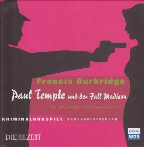 CD-Box: Durbridge Francis - Paul Temple und der Fall Madison. 2006, DAV, 4 CDs