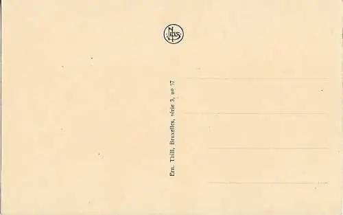 AK Gent. ca. 1914, Postkarte. Serien Nr, ca. 1914, Verlag Ern. Thill