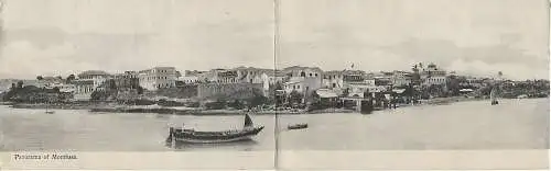 AK Panorama of Mombasa. ca. 1908, Postkarte. Ca. 1908, gebraucht, gut