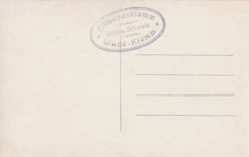 AK Edmundsklamm. Wehr. Böhm. Schweiz. ca. 1920, Postkarte. Ca. 1920