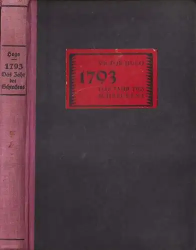 Buch: 1793 - Das Jahr des Schreckens. Victor Hugo, Schiller-Buchhandlung