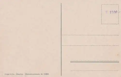 AK Salzburg vom Kapuzinerberg. ca. 1925, Postkarte. Serien Nr, ca. 1925