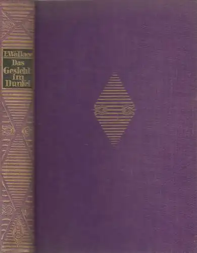 Buch: Das Gesicht im Dunkel, Detektivroman. Wallace, Edgar, Oestergaard Verlag