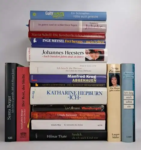25 Bücher - Großes Buchpaket Film & Schauspieler / Schauspielerinnen