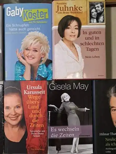 25 Bücher - Großes Buchpaket Film & Schauspieler / Schauspielerinnen