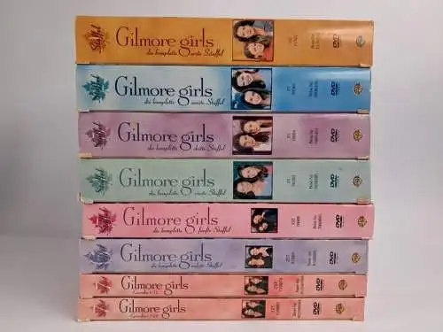 8 DVD-Boxen: Gilmore Girls - Die komplette Serie, Staffel 1-7, vollständig