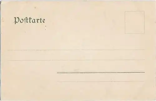 AK Karlsruhe. Festhalle. ca. 1907, Postkarte. Ca. 1907, gebraucht, gut