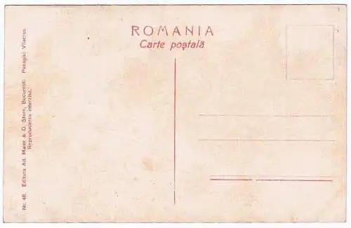 AK Romania, No. 48. Postkarte, gebraucht, gut, ungelaufen, rumänische Frau