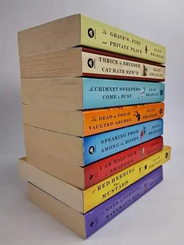Buch: Flavia de Luce 2-9, Alan Bradley, Bantam Books, 8 Bände, englischsprachig