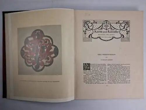 Buch: Kunst und Künstler Jahrgang XIII, 1914/15, Karl Scheffler, Bruno Cassirer