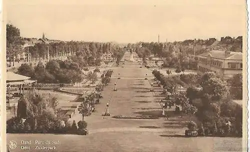AK Gent. Zuiderpark. ca. 1914, Postkarte. Serien Nr, ca. 1914, Verlag Ern. Thill