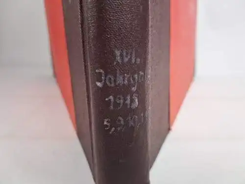 Buch: Kunst und Künstler Jahrgang XVI, 1917-18, Karl Scheffler, Bruno Cassirer