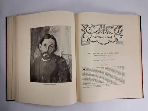 Buch: Kunst und Künstler Jahrgang XVI, 1917-18, Karl Scheffler, Bruno Cassirer
