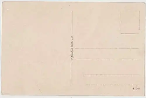 AK Ein feste Burg, F. Rahnfeld, Gröba, Postkarte, Ansichtskarte, ungelaufen