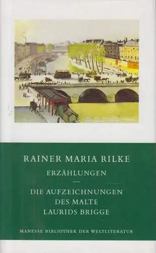 Buch: Erzählungen - Die Aufzeichnungen des Malte Laurids Brigge, Rilke, 1997