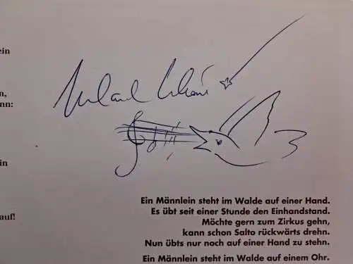 Buch: Kleines Wesen sei willkommen, Gerhard Schöne, Jürgen Richter, 1995, sig.!