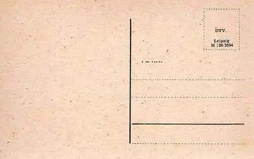 AK Leipzig. Das Gohliser Schlößchen, Postkarte. M 129/2854, gebraucht, gut