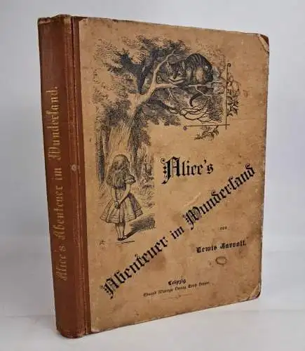 Buch: Alice's Abenteuer im Wunderland, Carroll, Lewis. 1889, Eduard Wartigs Vlg.