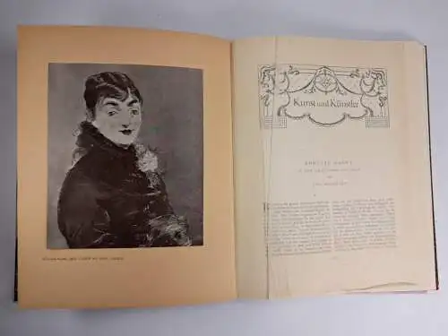 Buch: Kunst und Künstler Jahrgang VIII, 1910, Karl Scheffler, Bruno Cassirer