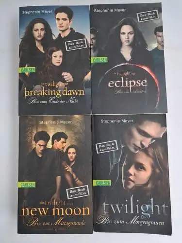 Buch: Bis(s) zu... Twilight Saga 1-, Stephenie Meyer, Carlsen, Taschenbücher