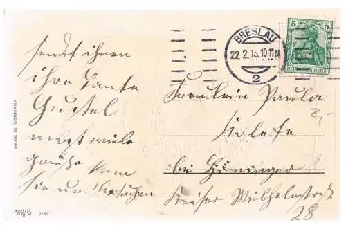 AK Die besten Glückwünsche zum Geburtstage, Postkarte. Geburstagskarte, 1915