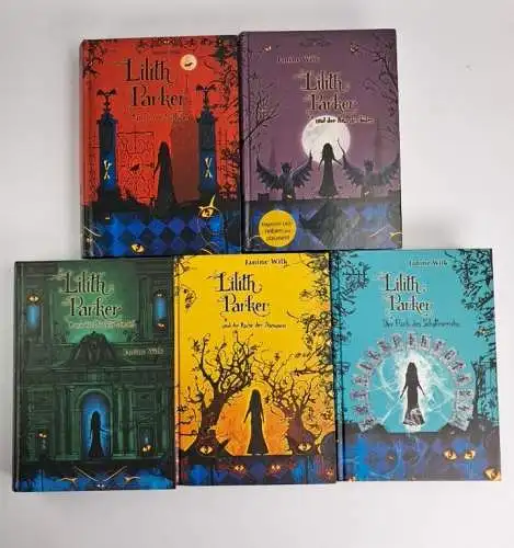 Buch: Lilith Parker 1-5 (komplett), Janine Wilk, Planet Girl, 5 Bände, Fantasy