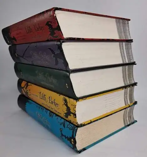 Buch: Lilith Parker 1-5 (komplett), Janine Wilk, Planet Girl, 5 Bände, Fantasy