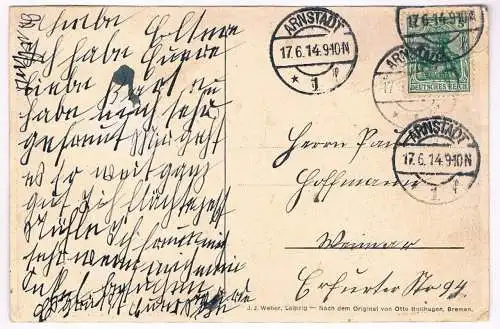 AK Reichardt Kakao-Werk Wandsbek, Hydraulische Pressen, Postkarte, ca. 1914