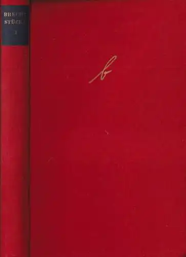 Buch: Stücke. Band I, Brecht, Bertolt, 1958, Aufbau-Verlag, Baal, Dramatik