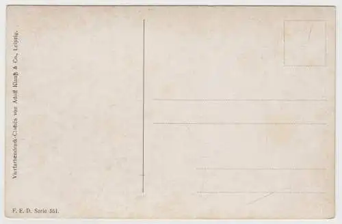 AK Die neuen Skis - Illustrierte Postkarte von O. Braun, Adolf Klauß & Co 349823