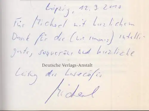 Buch: Das amerikanische Hospital, Kleeberg, Michael, 2010, DVA, signiert, Roman