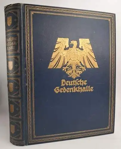 Buch: Deutsche Gedenkhalle, Bilder aus der vaterländischen Geschichte, 1923