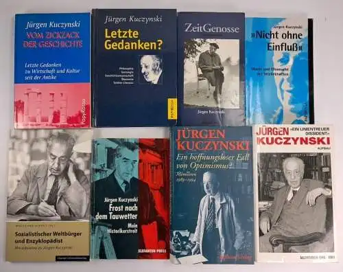 8 Bücher Jürgen Kuczynski