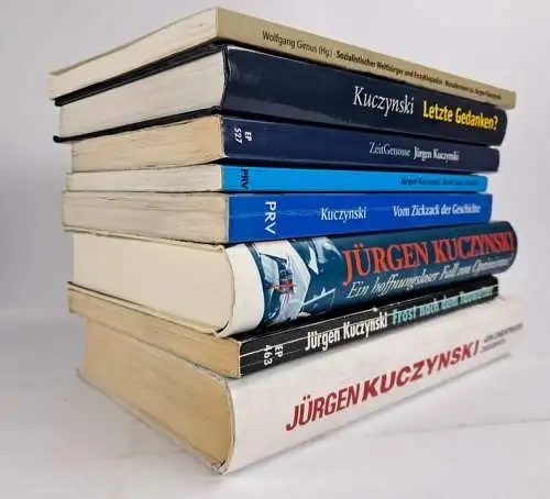 8 Bücher Jürgen Kuczynski
