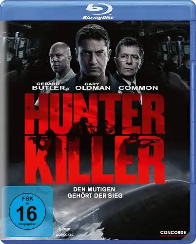 Blu-ray: Hunter Killer, Gerard Butler, Gary Oldman, Common, Film, Movie