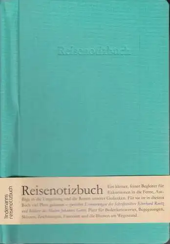 Buch: Reisenotizbuch, Raetz, Lindemann, Gerve, 2010, Info Verlag, Karlsruhe